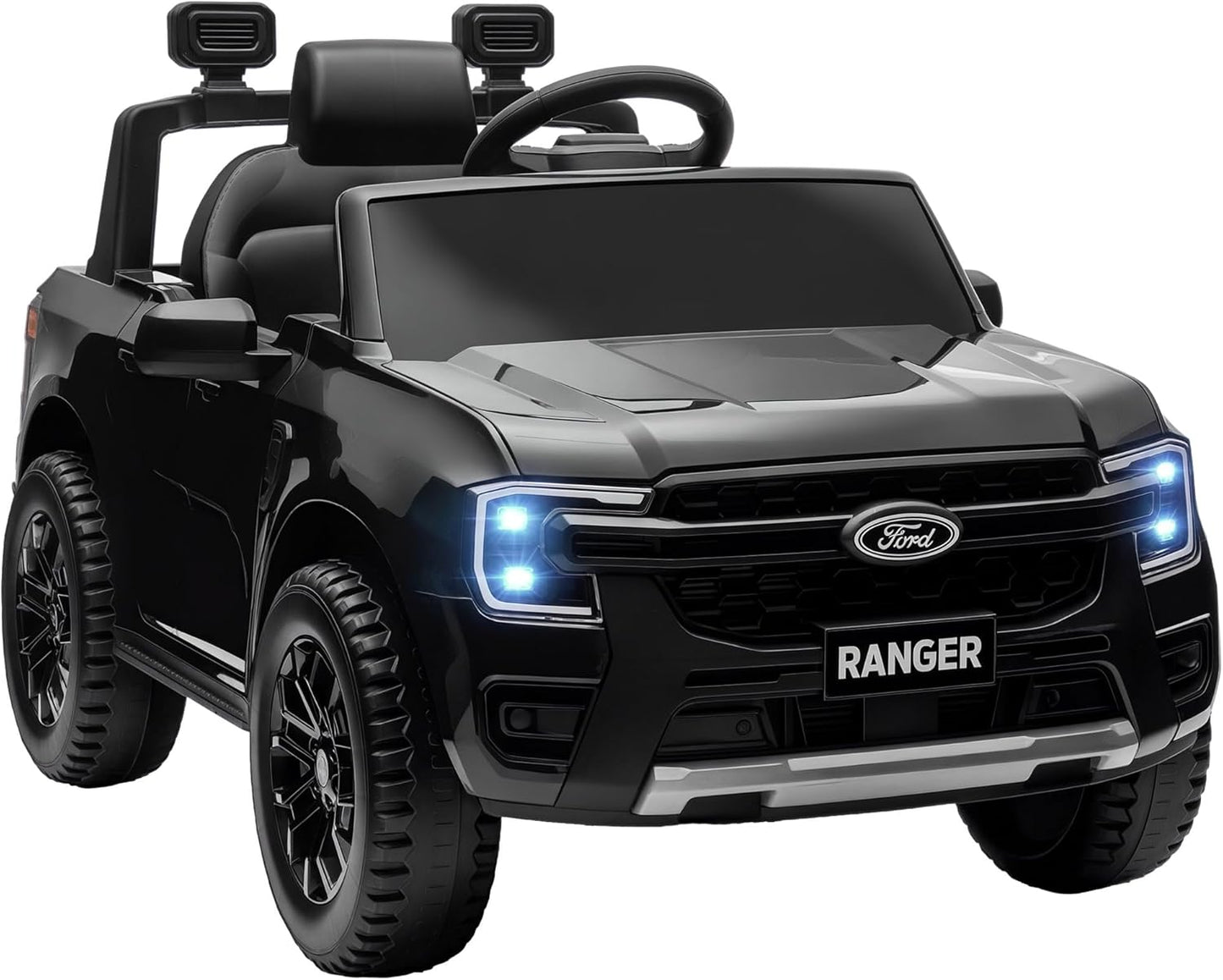 Qaba Ford Ranger Licensed 12V Kids Ride on Truck for Fun