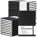 LYDTICK 20 Pack College Ruled Hardcover Journals - Ideal for Note Taking!