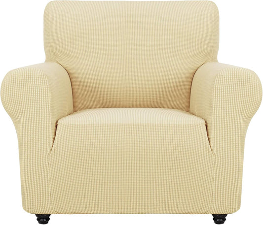 ZNSAYOTX Super Stretch Chair Slipcover for Pets and Furniture