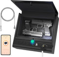 Biometric Gun Safe for Handgun - Fast Fingerprint Access
