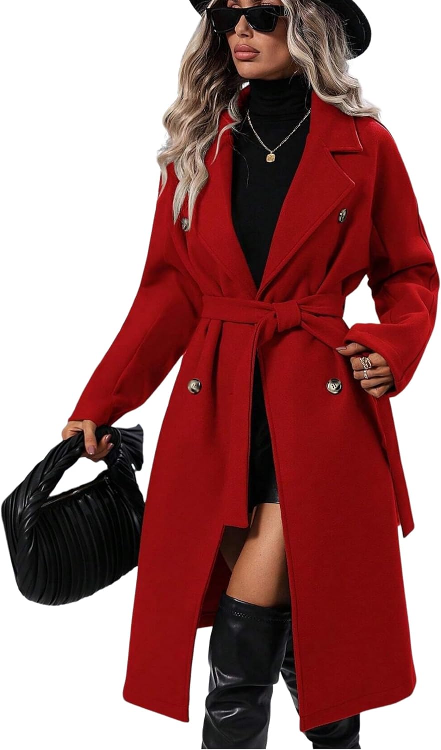 Stylish Women's Winter Wool Blend Pea Coat for Every Occasion