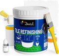 Tub Paint Tub and Tile Refinishing Kit - Easy DIY White Semi-Gloss
