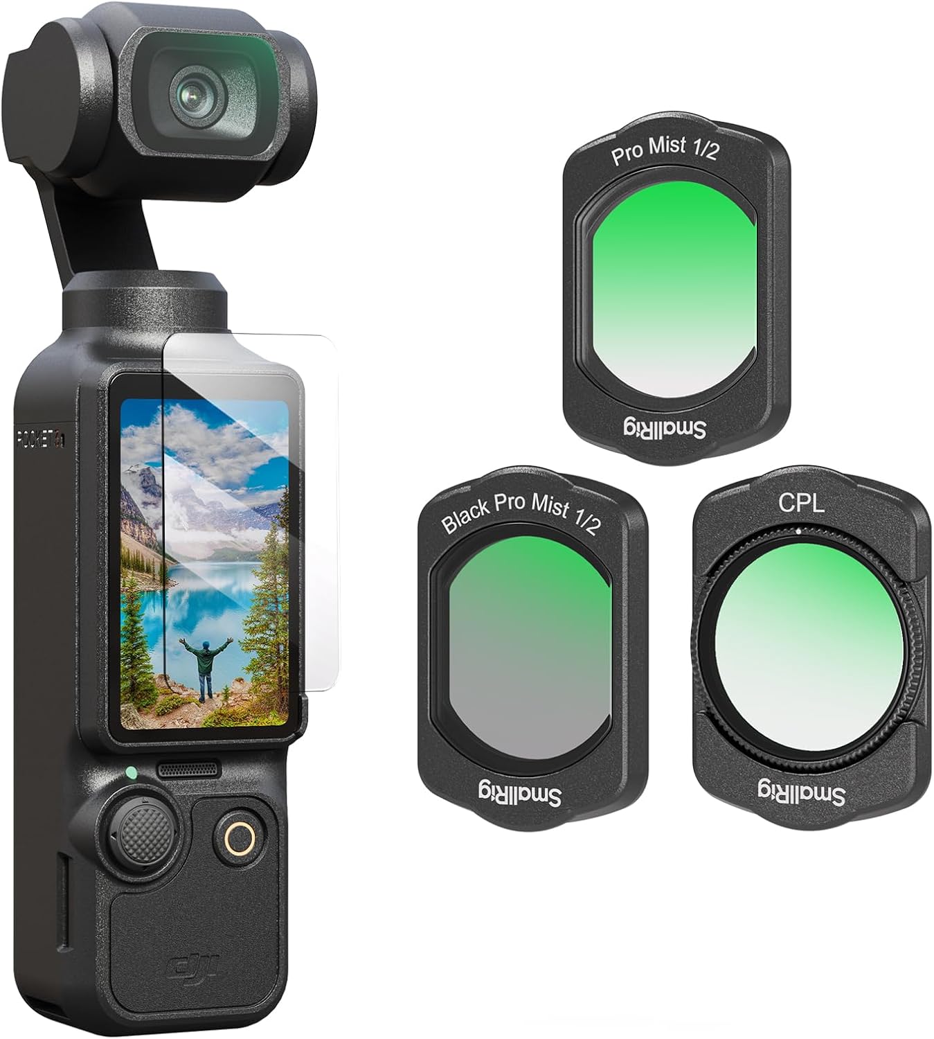 SMALLRIG Magnetic Filters Set for DJI Osmo Pocket 3 Review