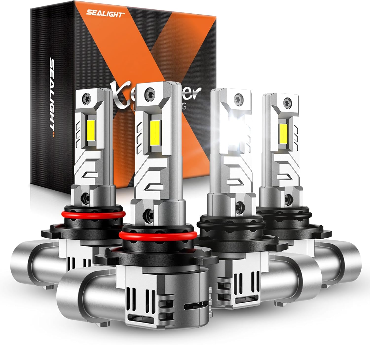 SEALIGHT 9005 9006 Bulbs Offer 800% Brightness Upgrade