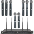 Phenyx Pro Wireless Microphone System 8-Channel - Reliable Live Sound