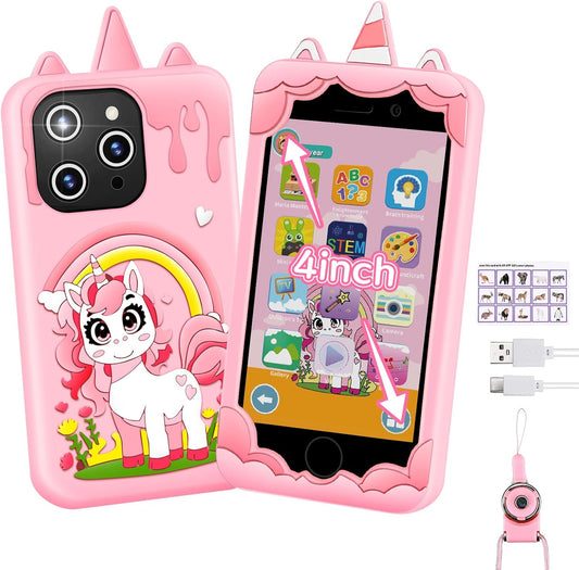 Unicorn Smart Phone Toy: 28 Games & Dual Camera