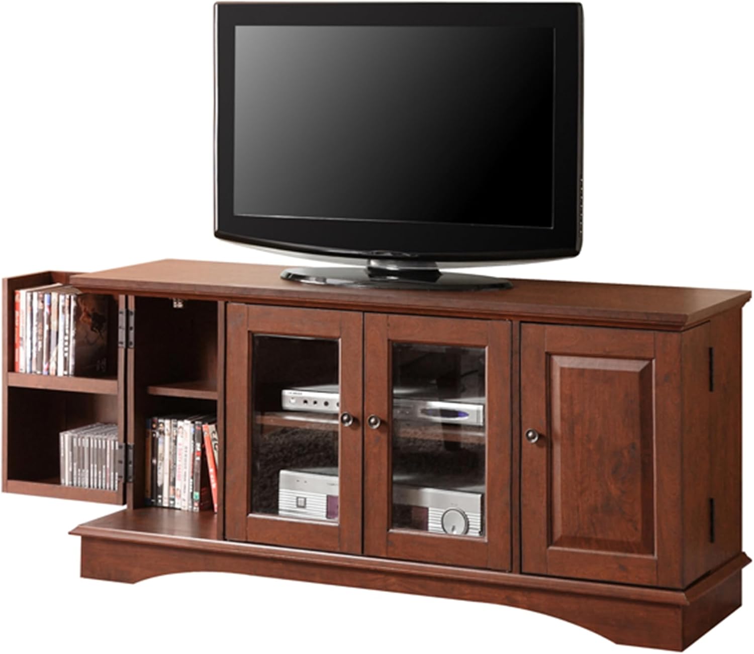 Walker Edison 44 TV Stand - Elegant Storage for 65 TVs