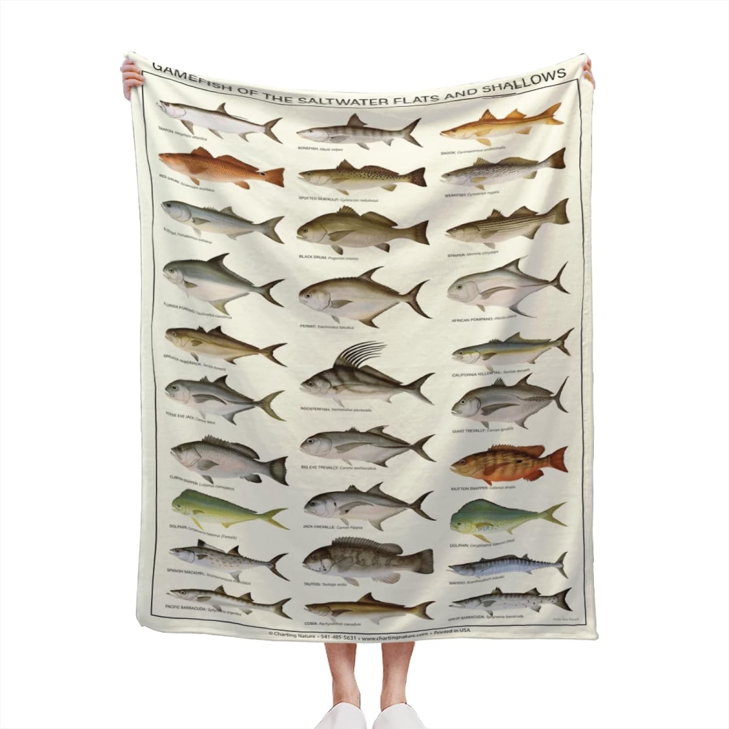 Ultra Soft Fishing Enthusiast Blanket