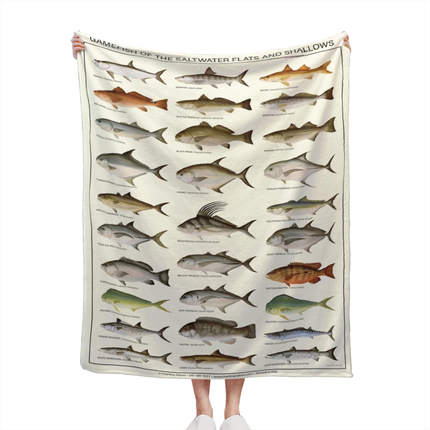 Ultra Soft Fishing Enthusiast Blanket