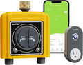 RAINPOINT WiFi Water Timer with Brass Inlet - Smart 2-Zone Controller
