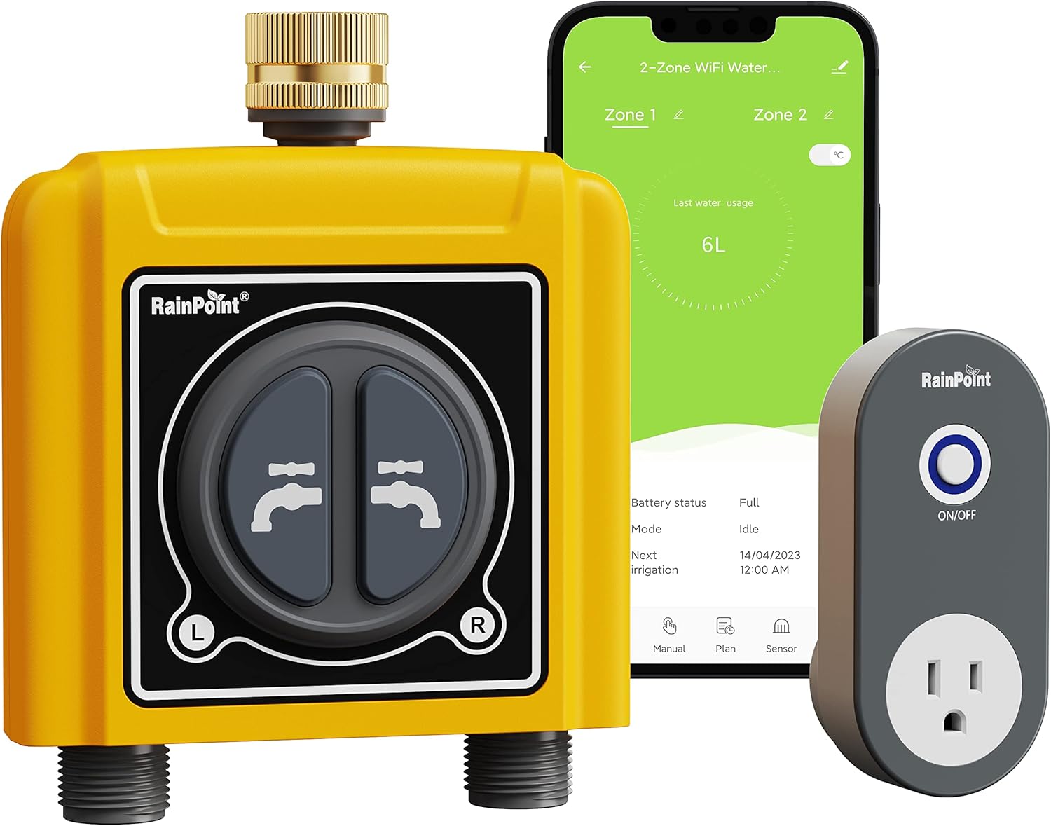 RAINPOINT WiFi Water Timer: Smart Irrigation System Control