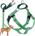Freedom No Pull Dog Harness Neon Green - Adjustable 1 in Strap