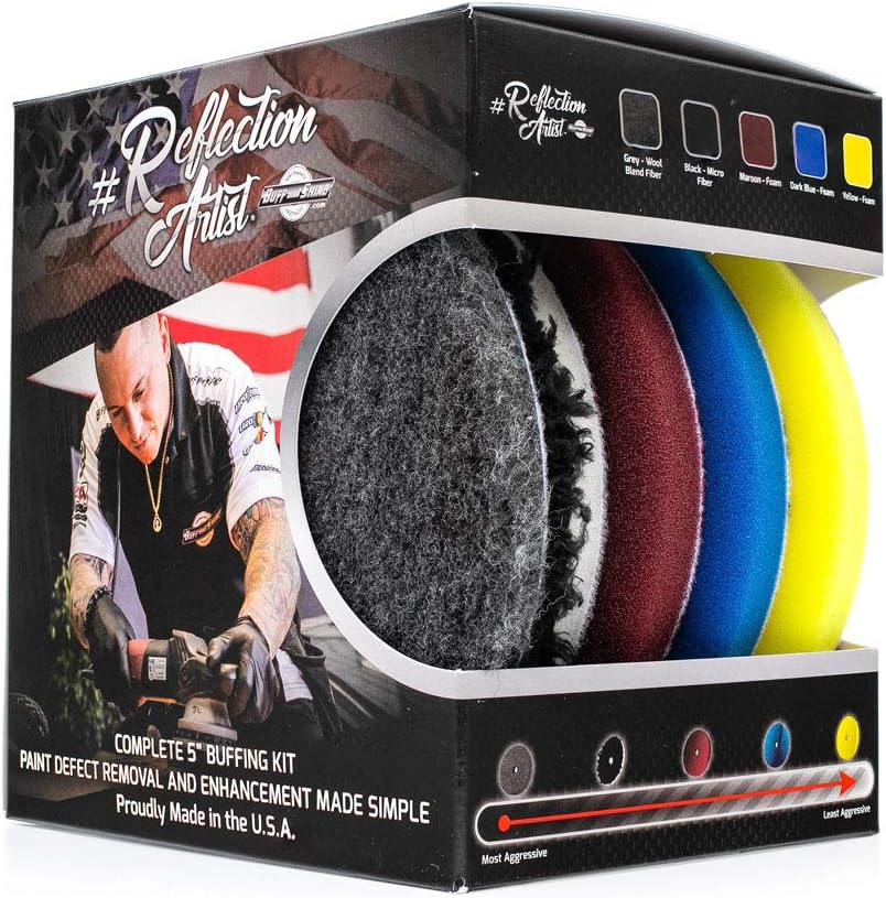 Buff and Shine Reflection Artist Complete 6in Buffing Kit Review