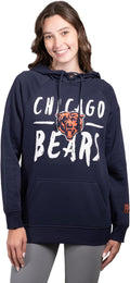 Women's Super Soft Hoodie with Tie Neck - NFL Fan Gear
