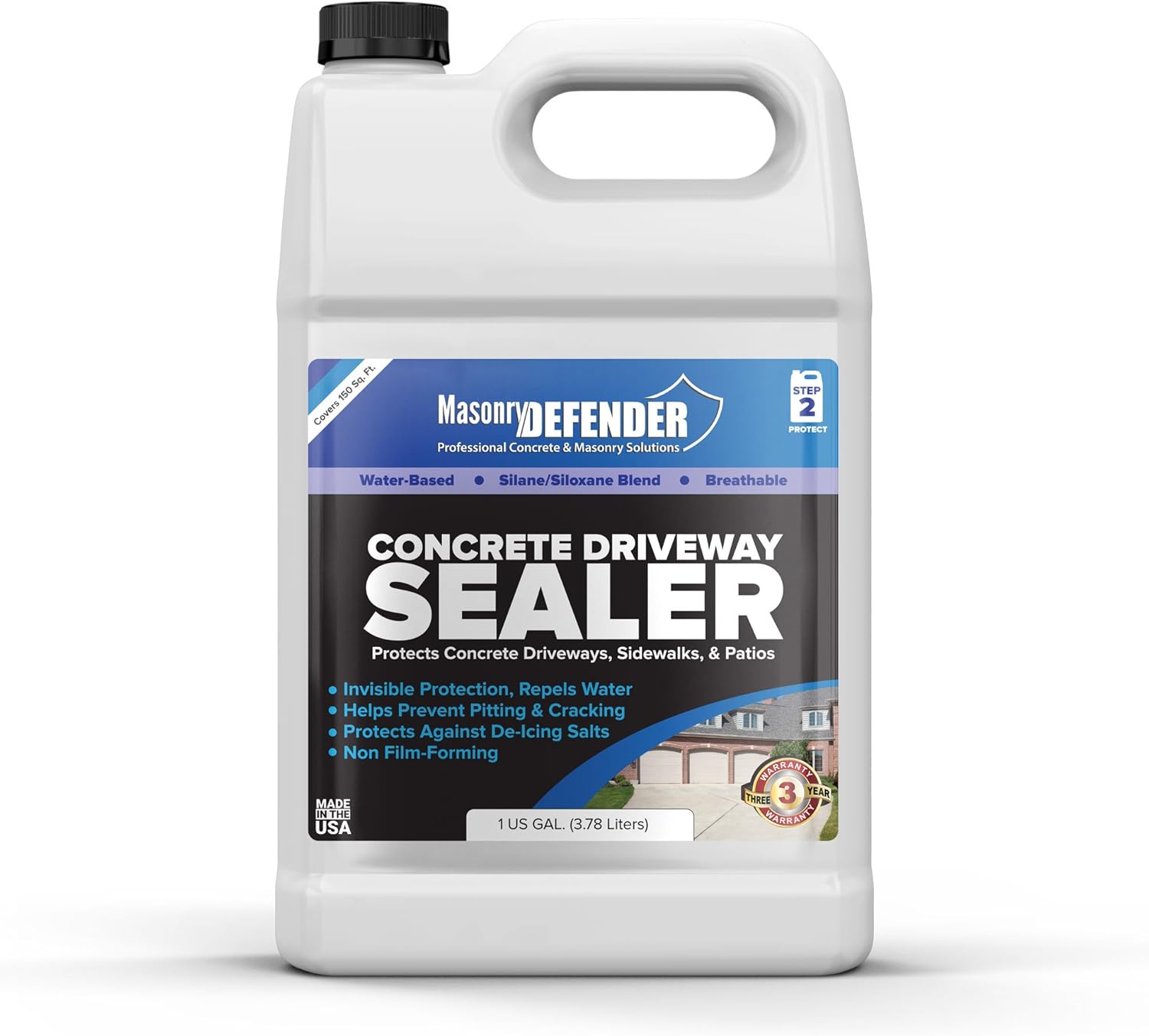 Deep Penetrating Concrete Sealer for Driveways and Patios