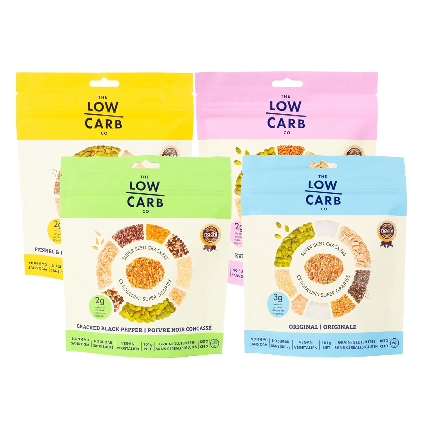 Super Seed Crackers: Gluten Free, Keto Friendly Healthy Snacks