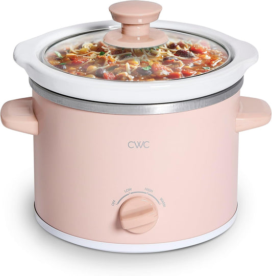 COOK WITH COLOR 2QT Mini Electric Round Slow Cooker Review