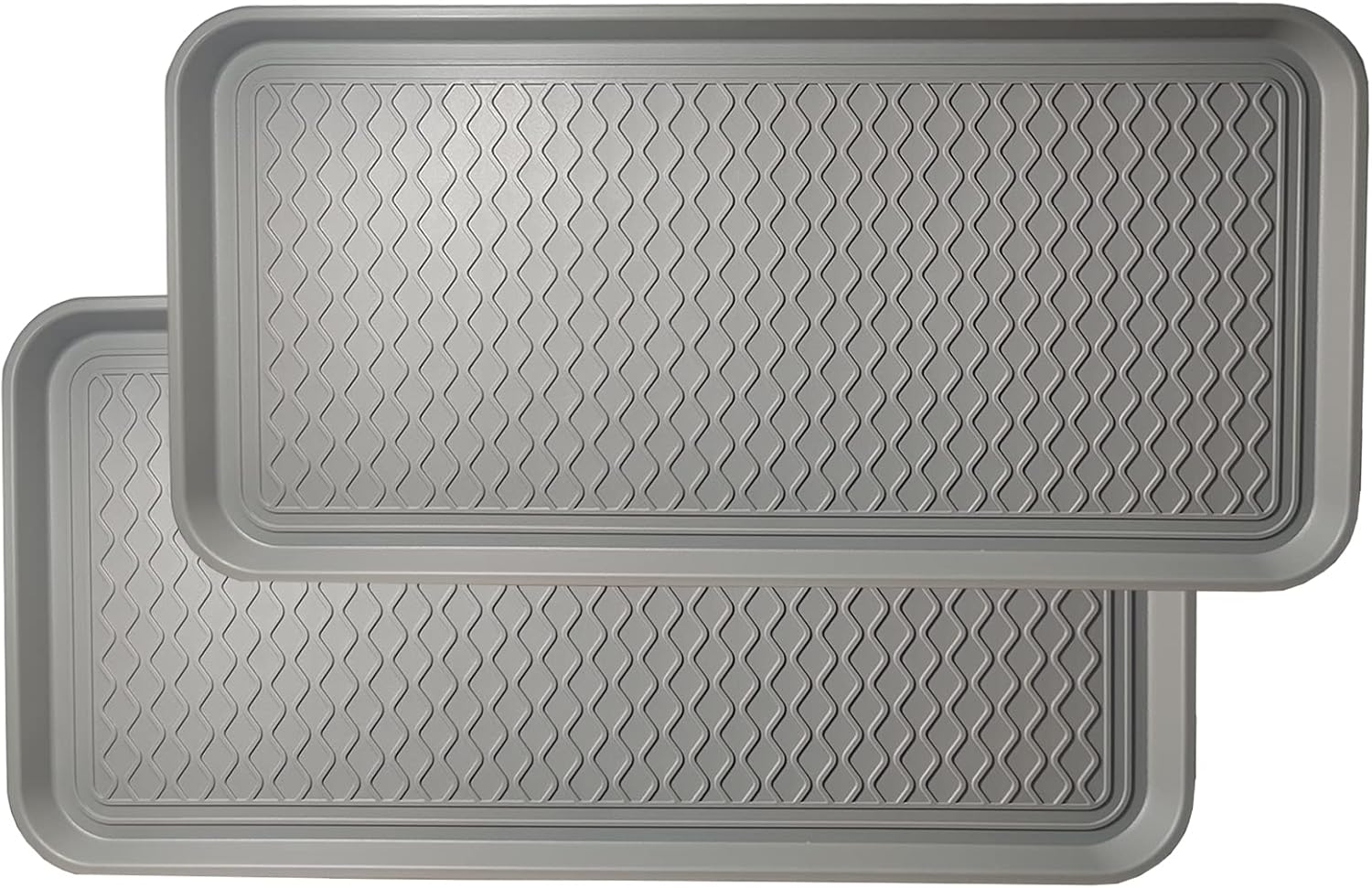 Large Multifunctional Boot Tray 2 Pack for Indoor Outdoor Use