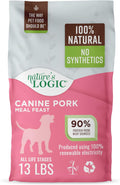 NATURE'S LOGIC Dry Dog Food - High Protein for All Breeds