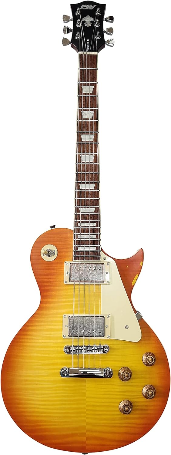 IYV 6 String Guitar in Cherry Sunburst