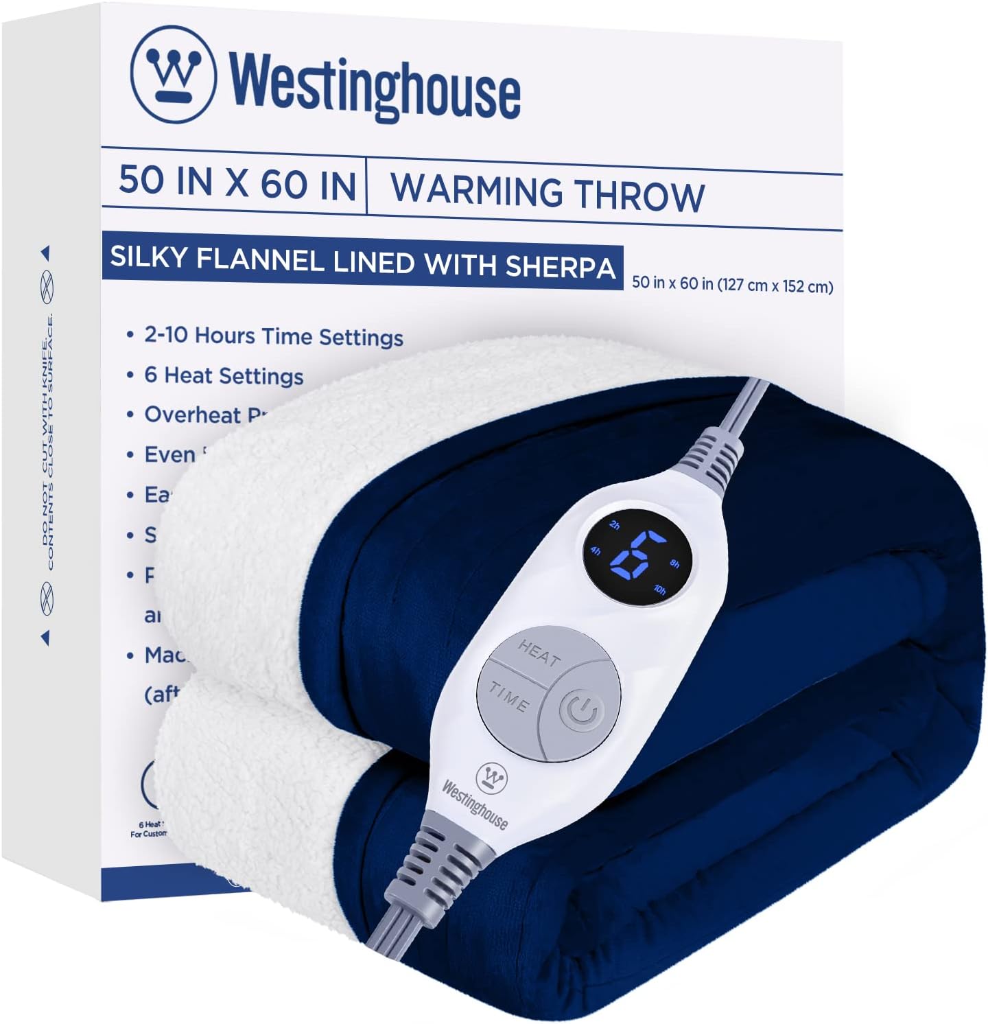 Westinghouse Heated Throw Blanket: Cozy Electric Comfort