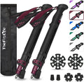 TheFitLife Lightweight Trekking Poles: Extra-Long Comfort