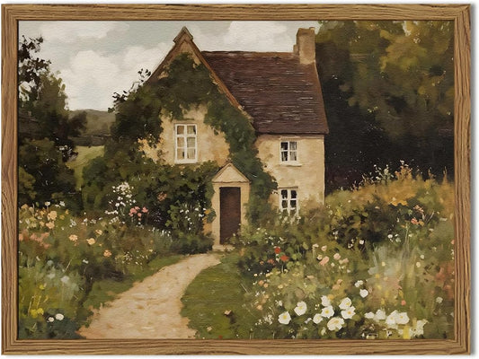 Vintage Farmhouse Wall Art for Cozy Cottage Decor Lovers
