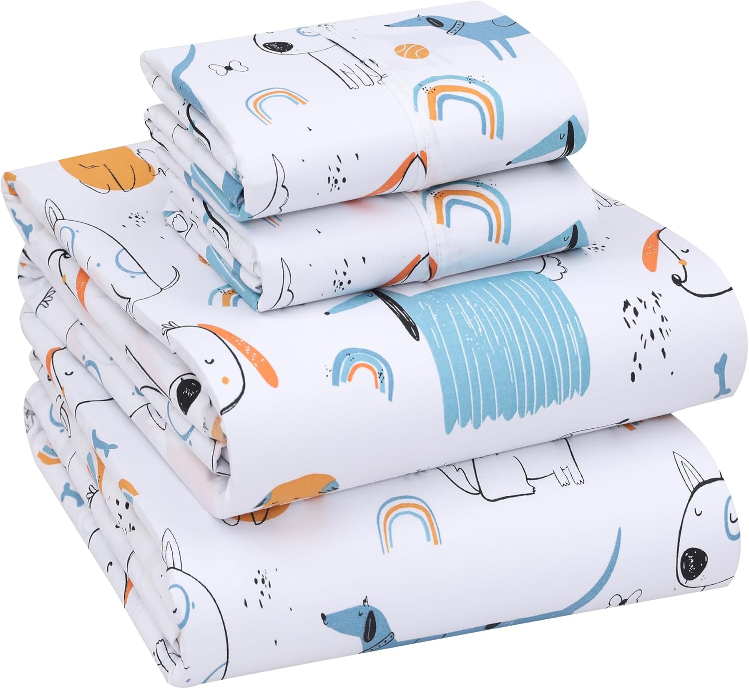 100% Cotton Full Size Bed Sheets Set for Ultimate Comfort