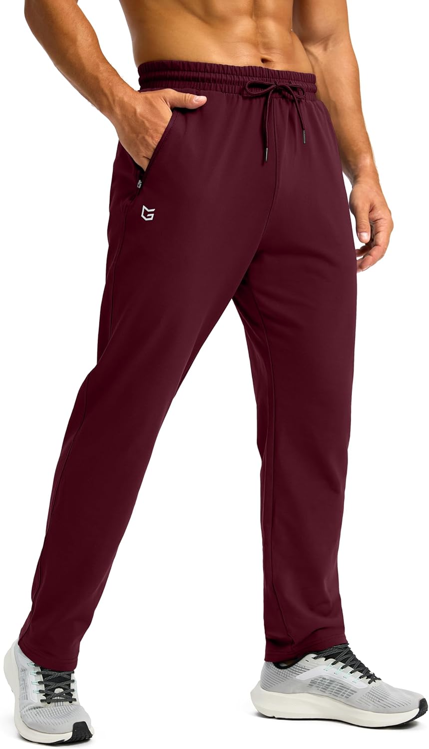 G Gradual Men's Fleece Lined Winter Pants for Cold Weather