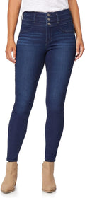 Evershape Skinny Jeans For Women Mid-rise Figure Enhancing Stretch