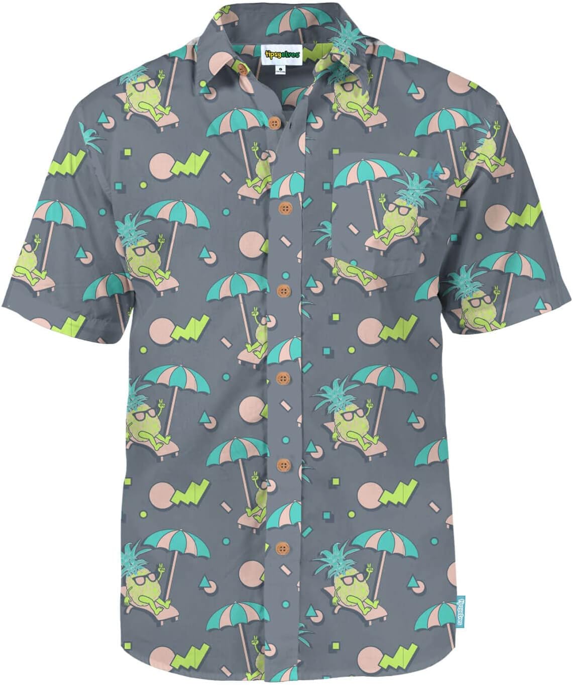 Tipsy Elves Hawaiian Shirts for Men - Perfect for Summer Fun