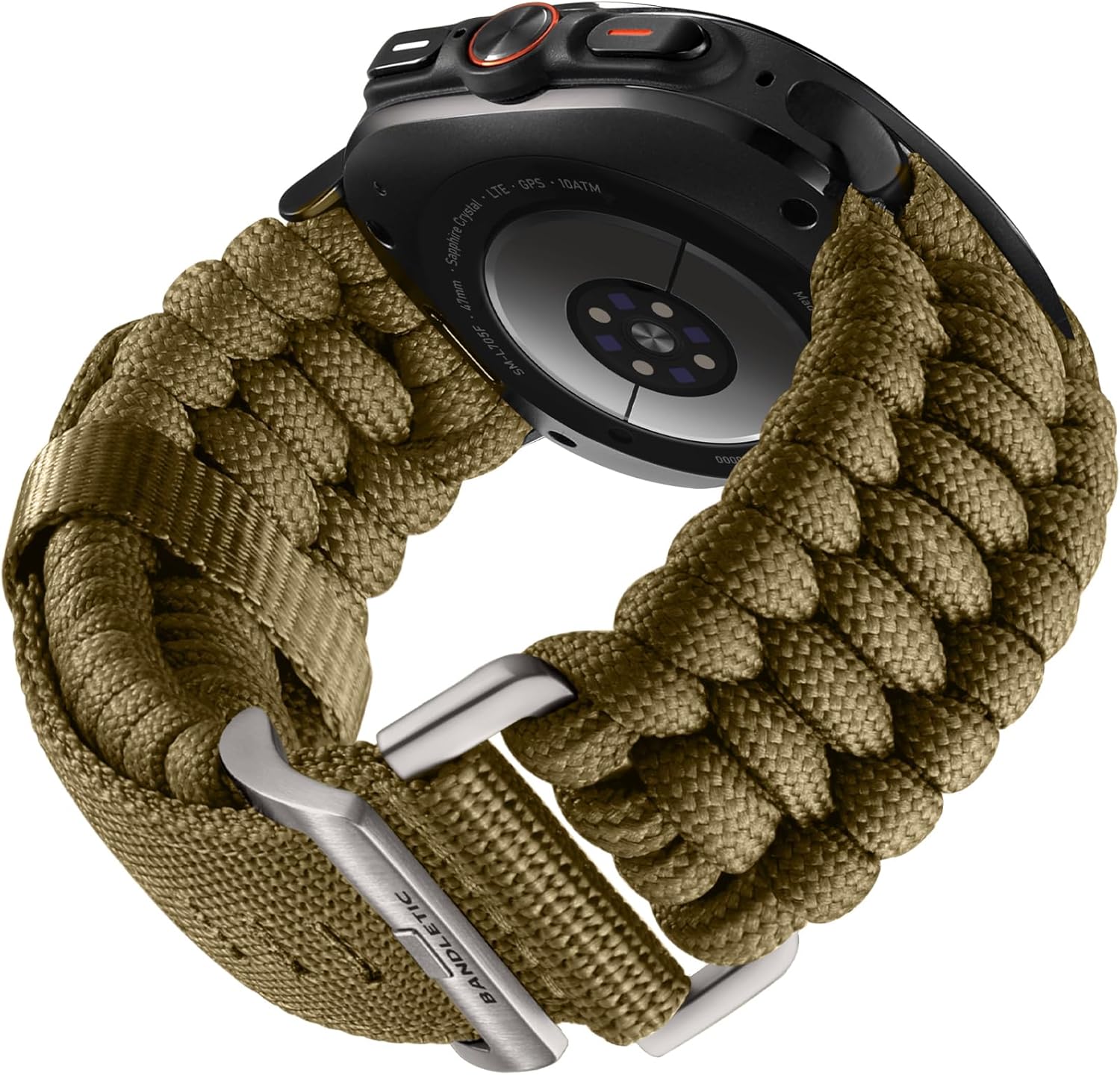 Nylon Paracord Bands for Samsung Galaxy Watch Ultra 47mm Men
