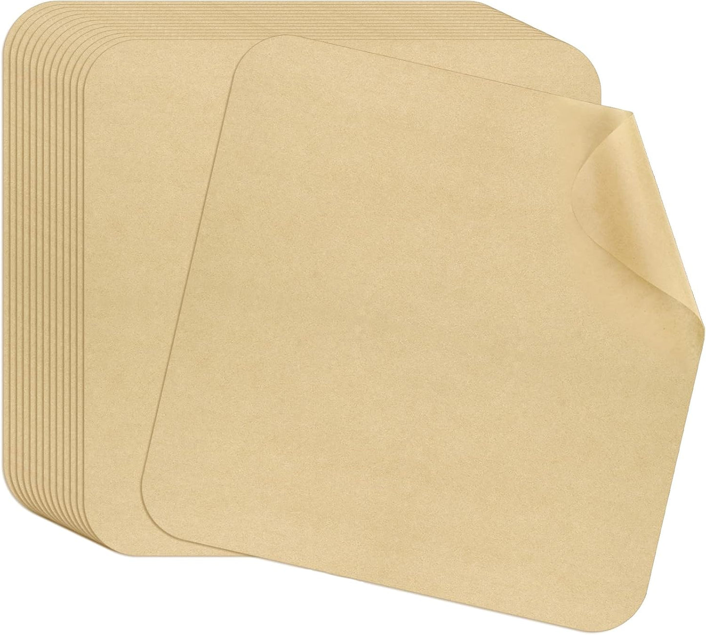 Unbleached Pre-Cut Air Fryer Liners, 100 Sheets