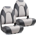 Deluxe Marine High Back Folding Boat Seat for Comfort and Durability