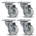 3 Inch Heavy Duty Caster Wheels Set of 4 for Industrial Use