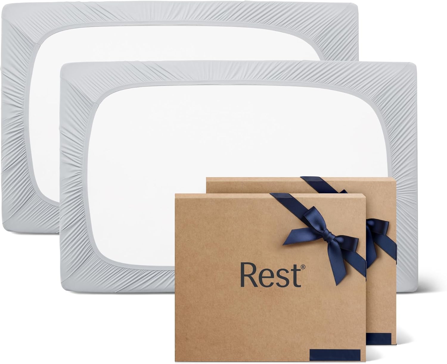 Evercool+ Cooling Fitted Sheet for Split King, Light Gray