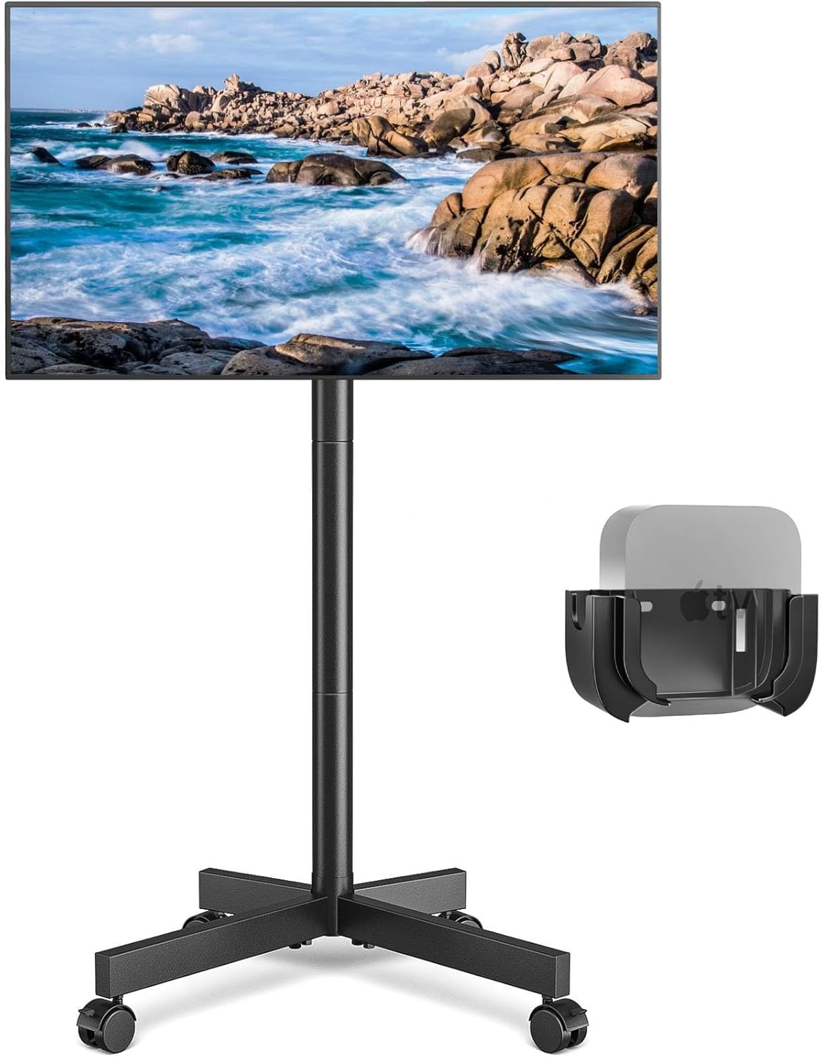 Portable Rolling TV Stand for 23-60 Screens