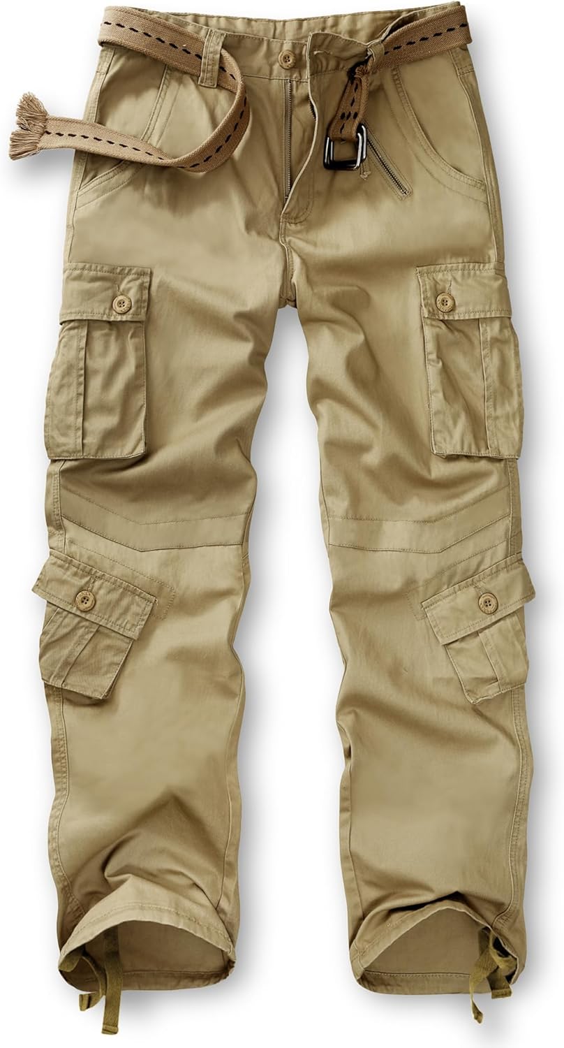 Casual Combat Cargo Pants for Women - Stylish & Functional
