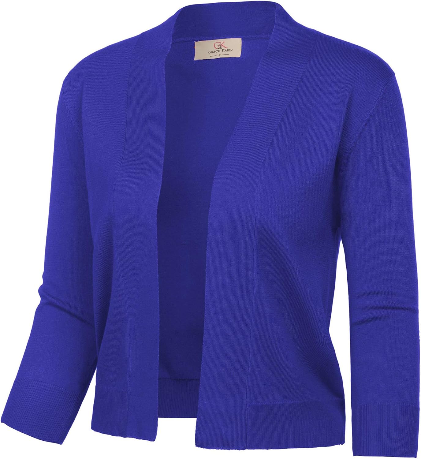 GRACE KARIN Women's 3/4 Sleeve Cropped Cardigan for All Occasions