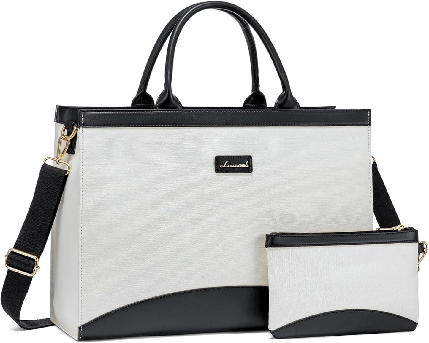 LOVEVOOK Laptop Tote Bag for Women - Stylish and Functional Work Bag