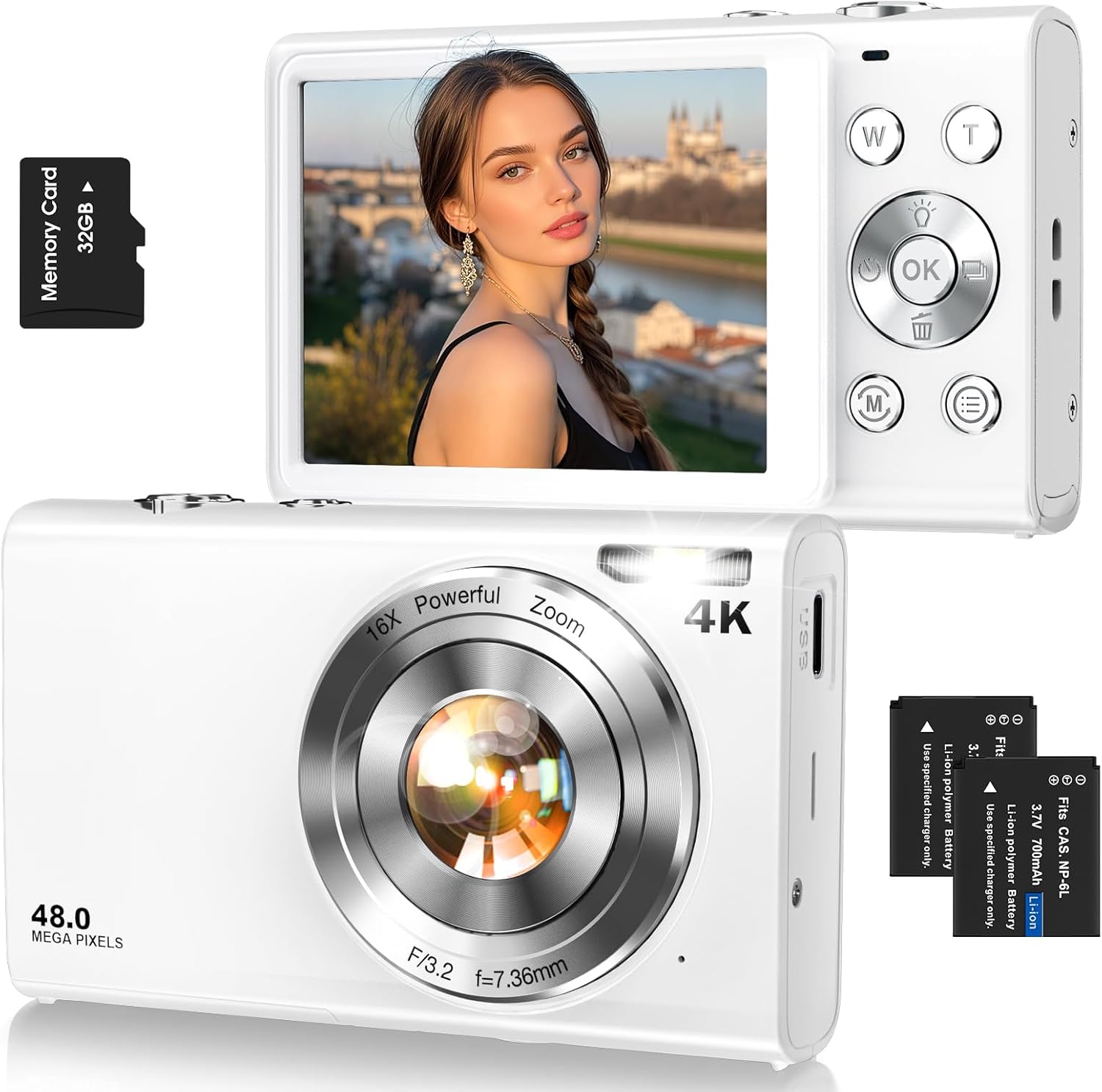 4K Autofocus Vlogging Camera - Capture with Clarity!