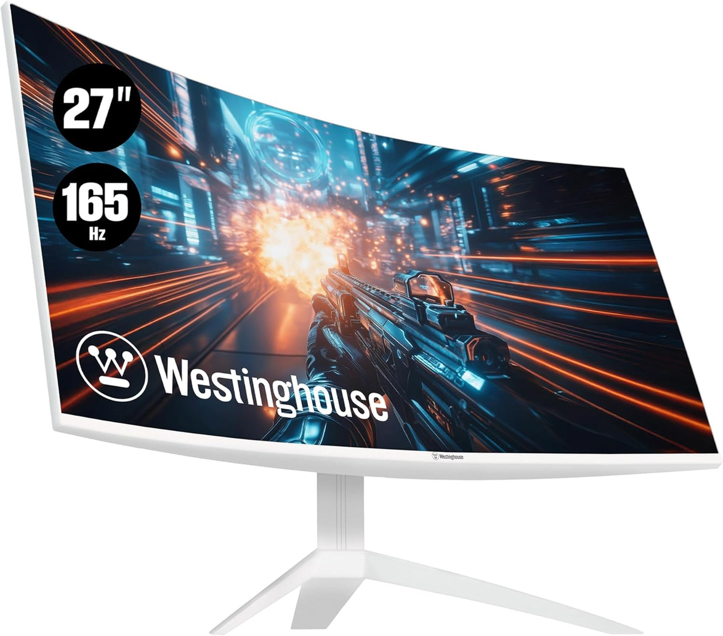 Immerse in Gaming Bliss with Westinghouse 27 Curved Monitor