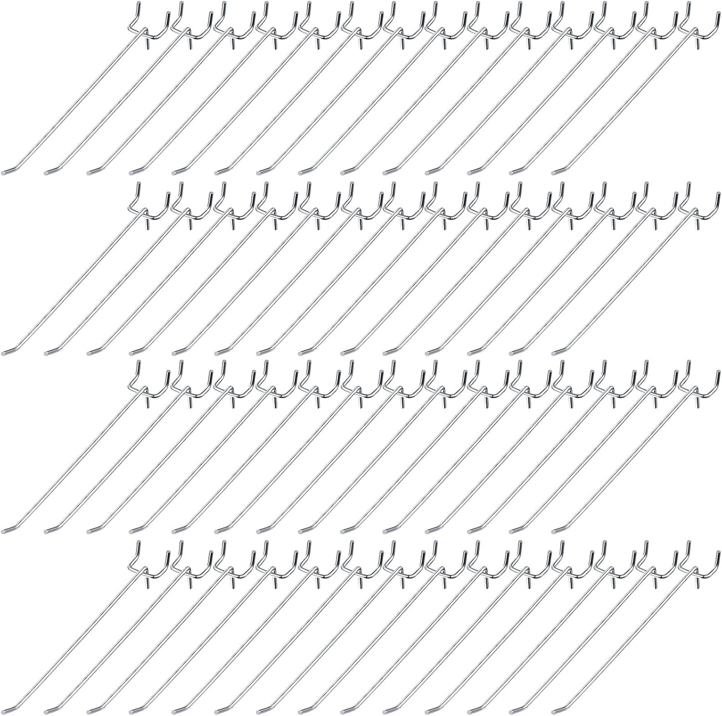 Funrous 100 Pack Peg Board Hooks for Efficient Organization