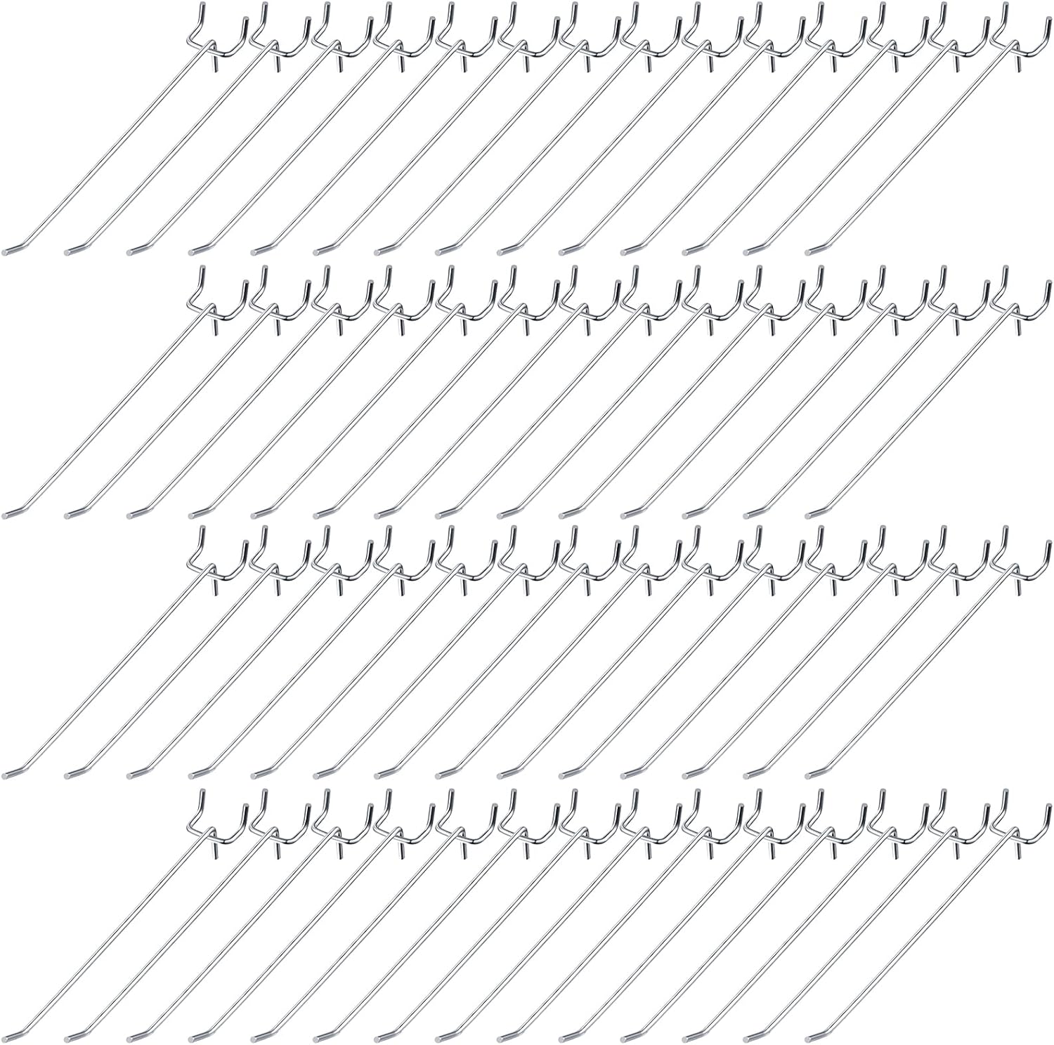 Funrous 100 Pack Peg Board Hooks for Efficient Organization