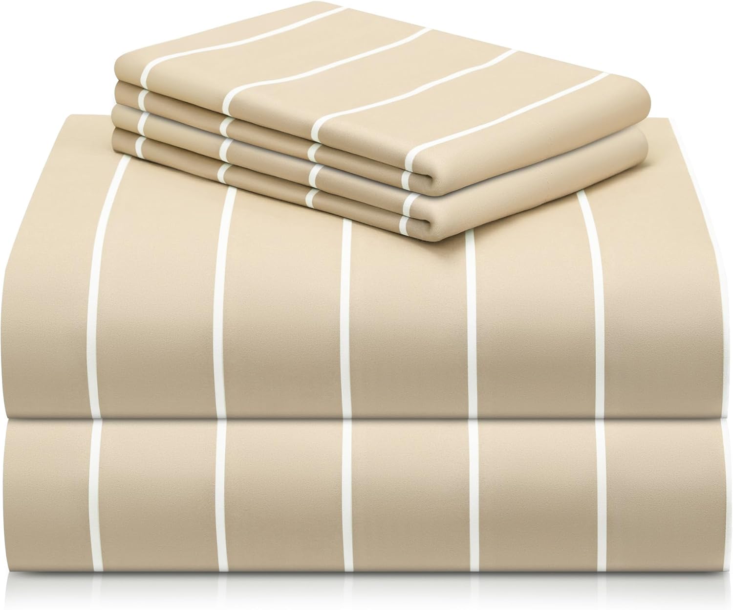 LuxClub King Size Sheet Set - Breathable Luxury Cooling Sheets