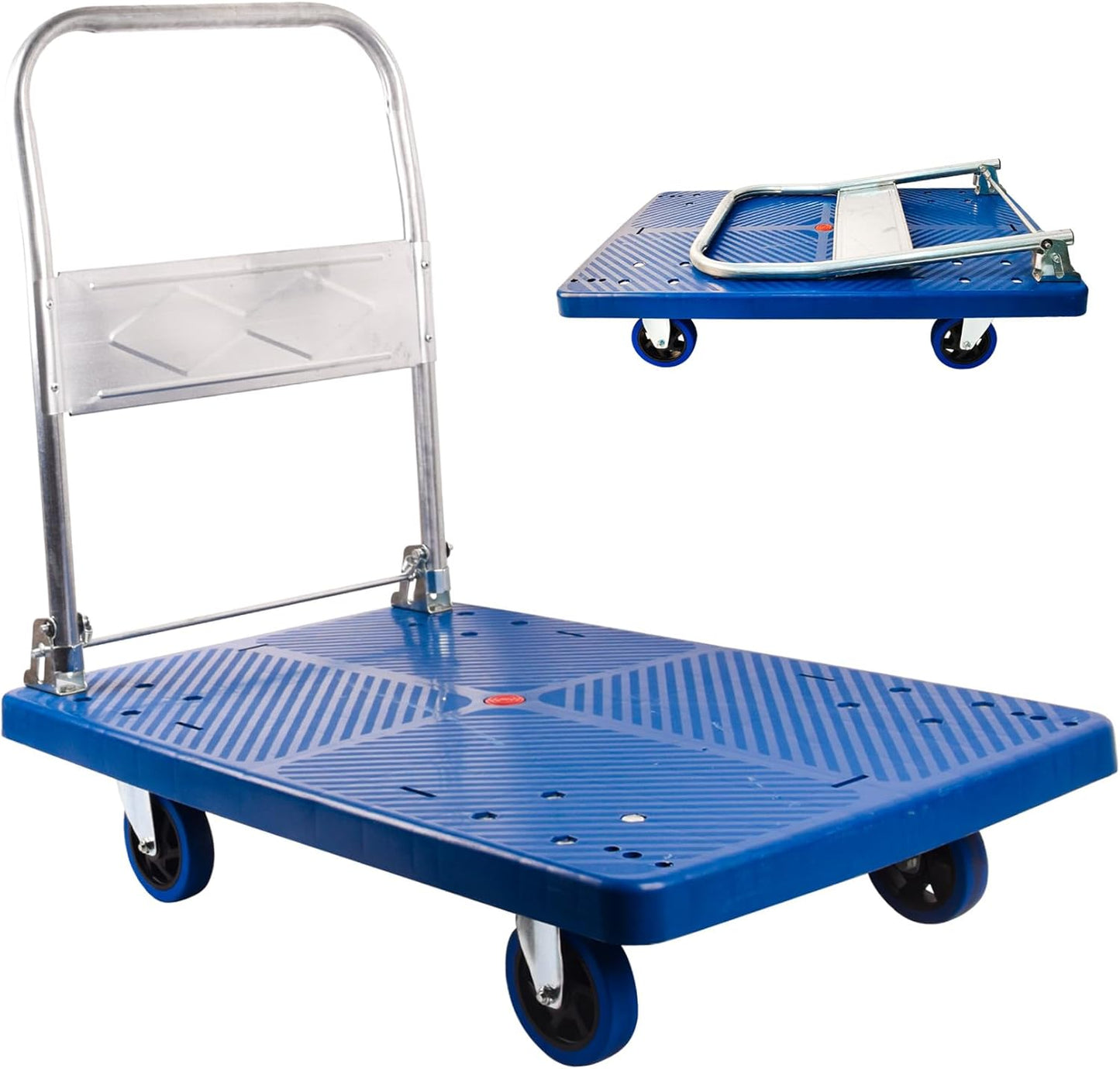 660lbs Foldable Platform Truck Dolly for Heavy Duty Moving