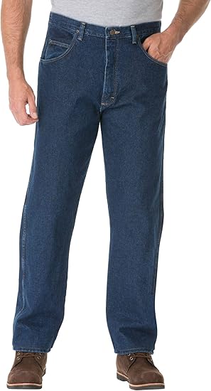Wrangler Men's Relaxed Fit Jean for Ultimate Comfort and Style