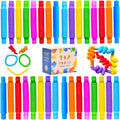 Stress Relief Pop Tubes Set by Neec | Educational Fidget Toy
