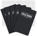 Field Notebook Pocket Journal 3.5x5.5 - 5 Pack Graph Memo Books