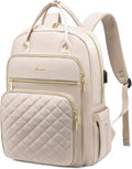 LOVEVOOK Laptop Backpack for Women - Travel Work Bag with USB Port